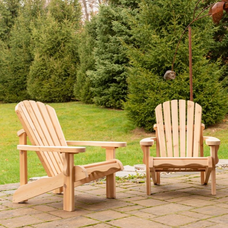 Leisurecraft Adirondack Outdoor Furniture Lifestyle View