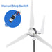 AutoMaxx 1500W Wind Turbine Stop Switch View