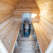 Leisurecraft Canadian Timber MiniPOD Inside Front View