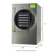 Harvest Right Medium Home Freeze Dryer Stainless Steel Dimensions Side View