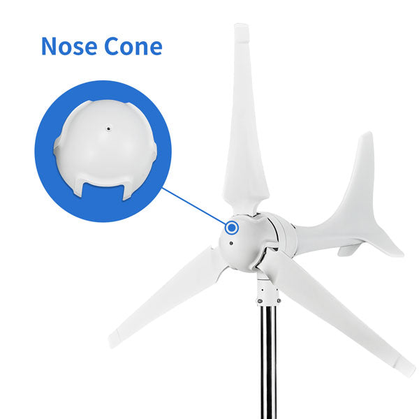 Automaxx 600W Wind Turbine Nose Cone View