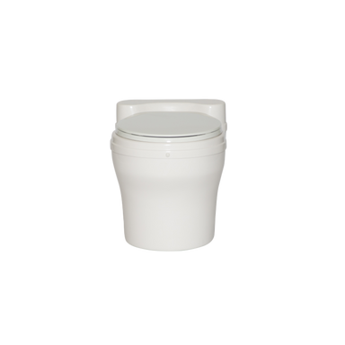 Sun-Mar AF Elongated Waterless Toilet Front View